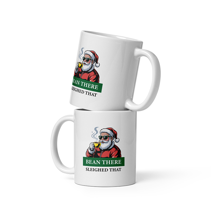 Bean There Sleighed That Sant Coffee Mug