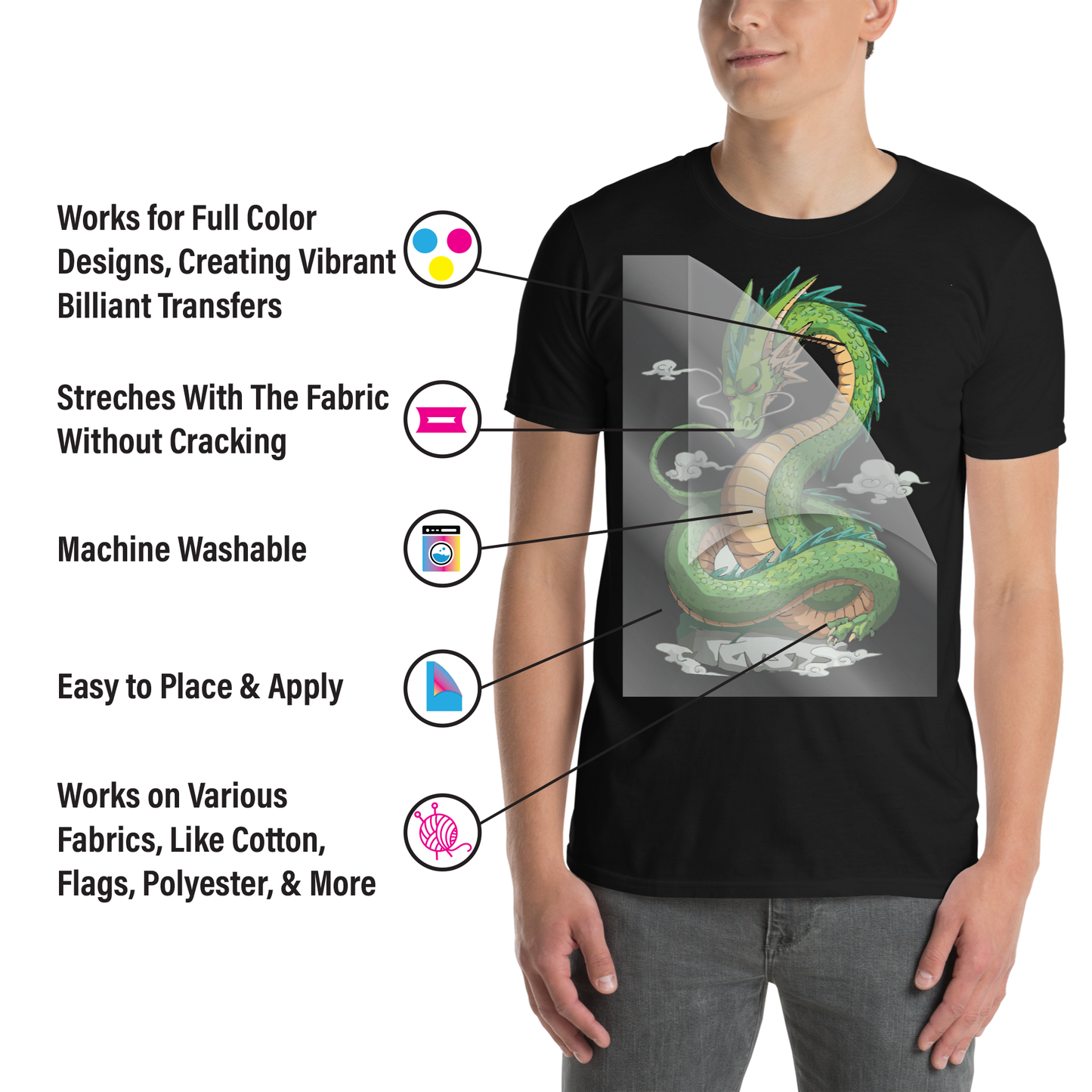 Custom DTF Transfer Film