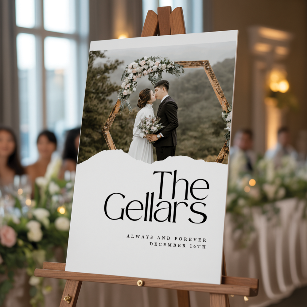 Custom Foam Board Poster Sign, 24x36 inch