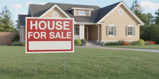 Where can a brokerage order branded directional signs in bulk and reorder individual agent versions later?