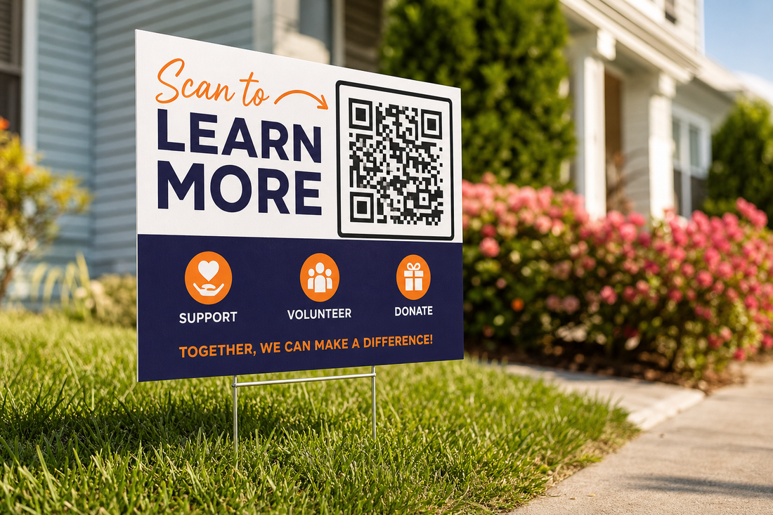 QR Code Yard Signs That Actually Get Scanned: Placement, Size, and Landing Page Tips
