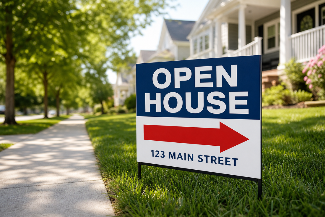 Directional Open House Signs That Don’t Get Ignored: A Simple Placement Playbook