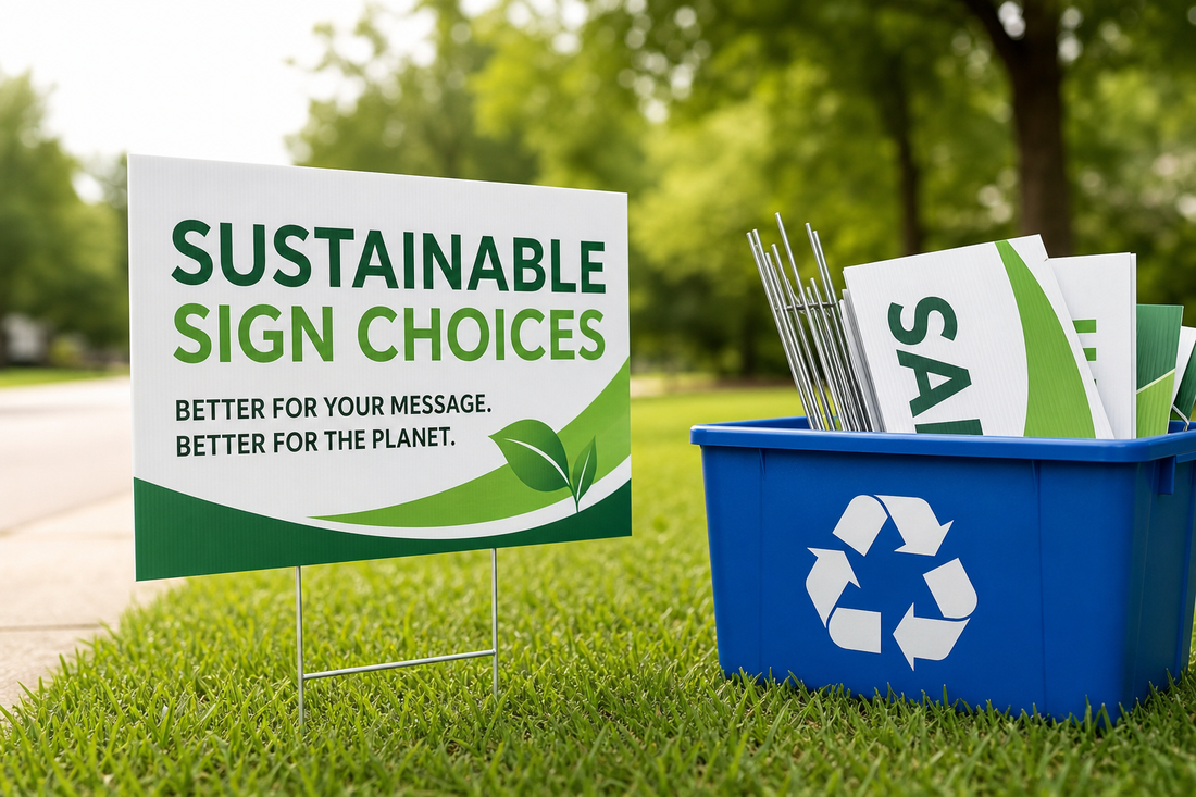 Are Yard Signs Recyclable? A Practical Guide to More Sustainable Sign Choices