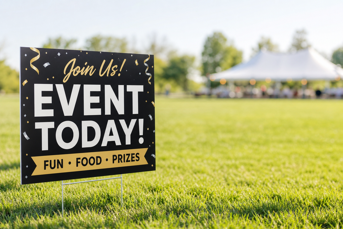 Fast Yard Signs for Events: How to Order Without Missing Your Deadline