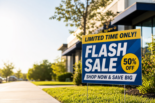 Rush Yard Sign Printing Checklist for Last Minute Promotions