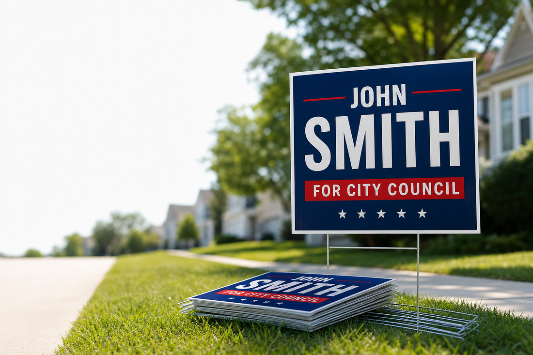 Late Campaign Sign Reorders: How to Replace Damaged Signs Without Changing the Design
