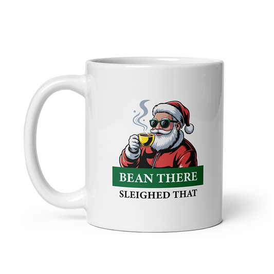 Bean There Sleighed That Sant Coffee Mug