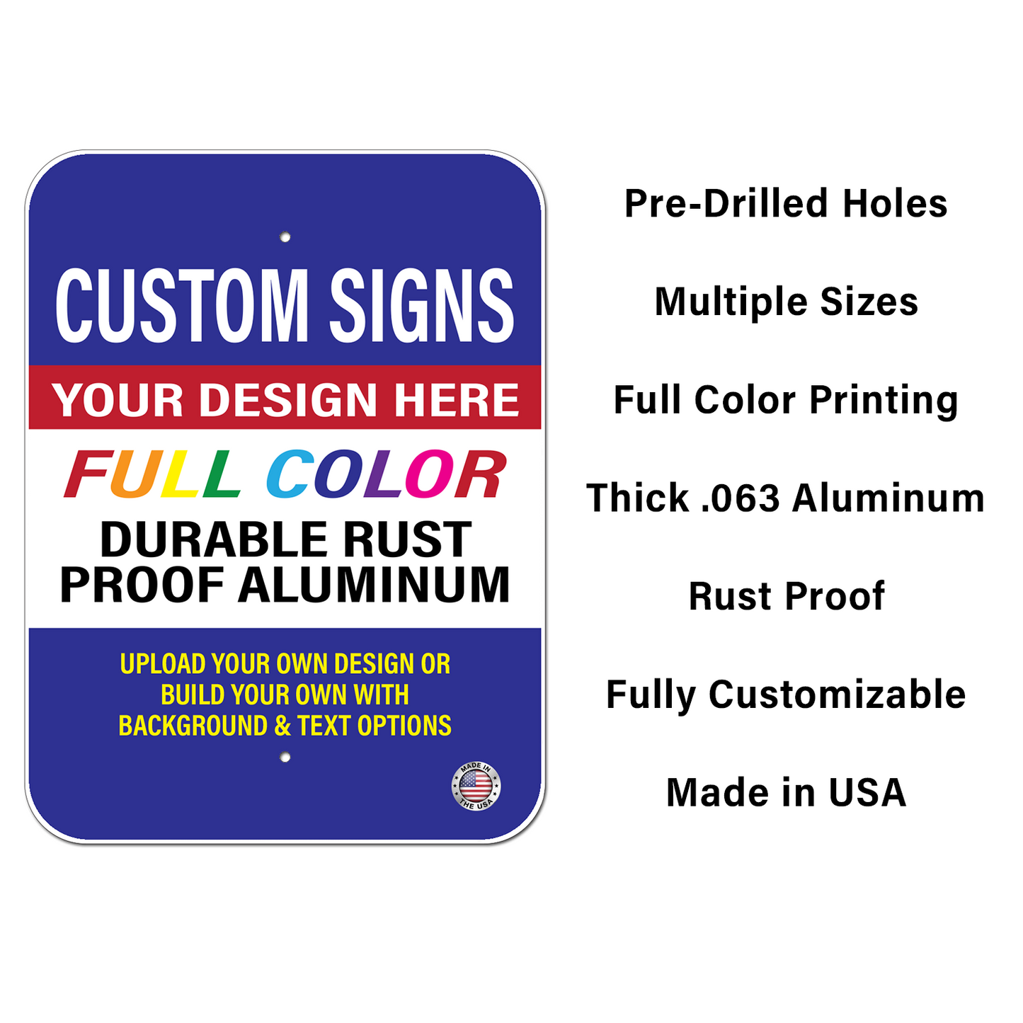 Custom Aluminum Sign