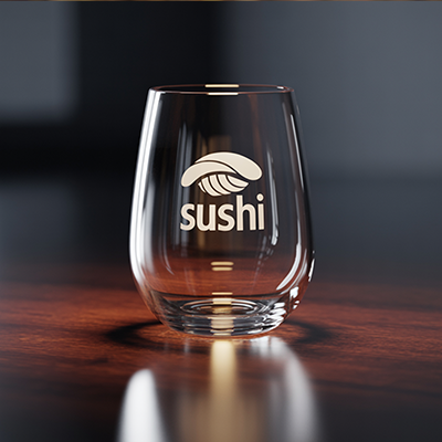 Custom 17oz Stemless Wine Glass