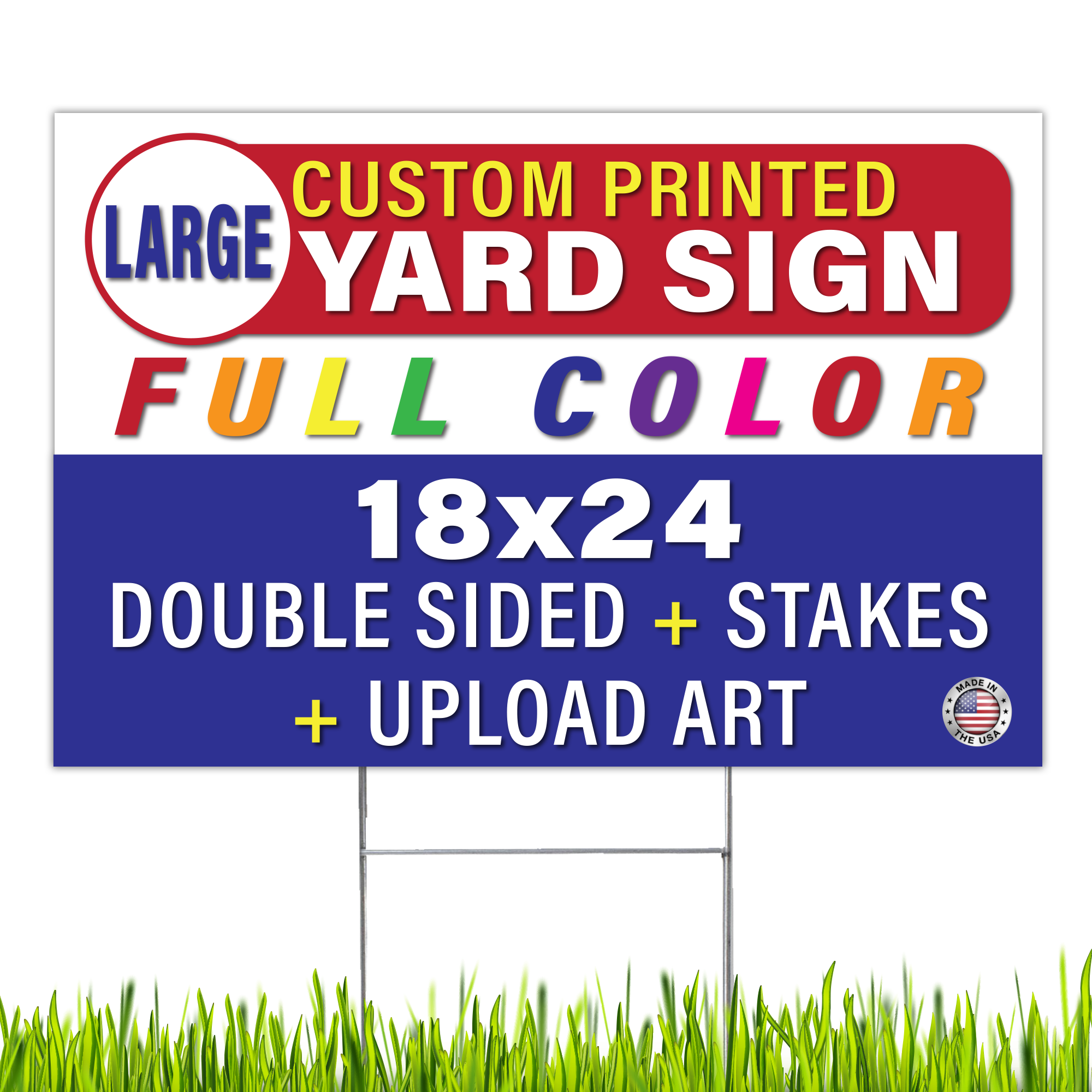 Custom Printed Yard Signs for Any Occasion | Design Your Own Sign Today ...