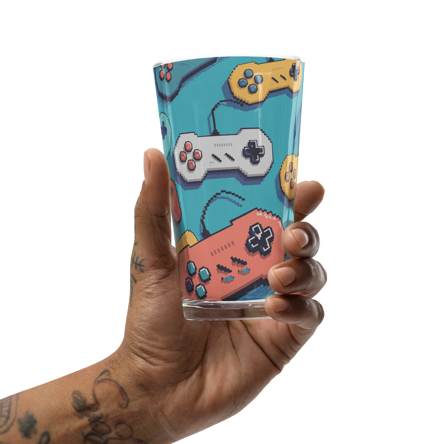 Retro Gamer Pint Glass